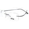 RIMLESS READING GLASSES